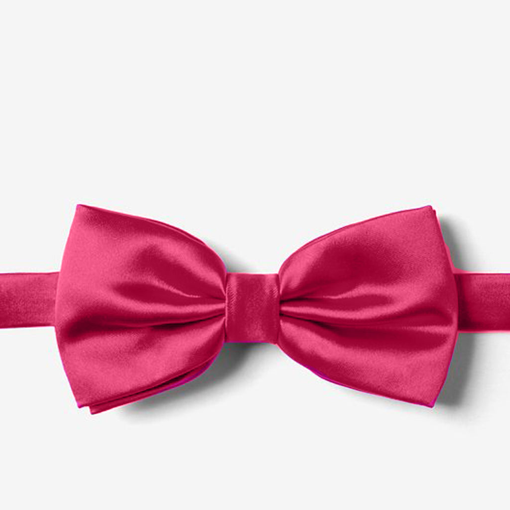 Hot Pink Bow Tie