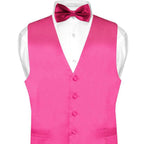 Hot Pink Bow Tie