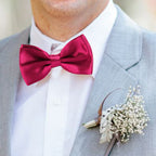 Hot Pink Bow Tie