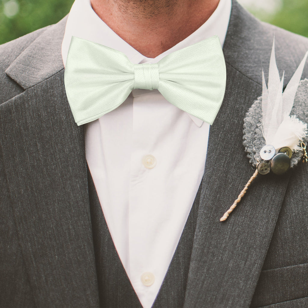 Ivory Bow Tie