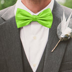 Lime Green Bow Tie