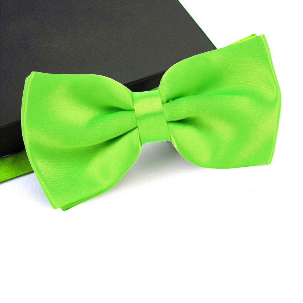 Lime Green Bow Tie