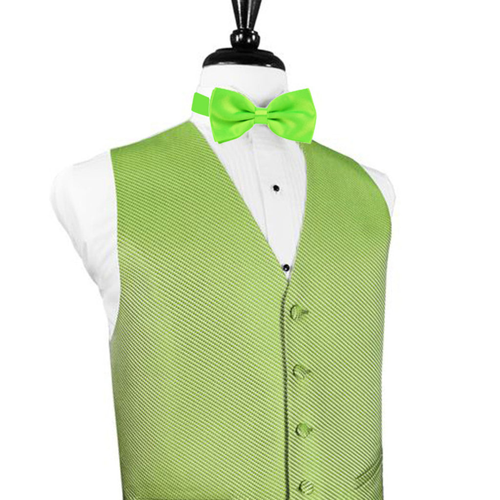 Lime Green Bow Tie