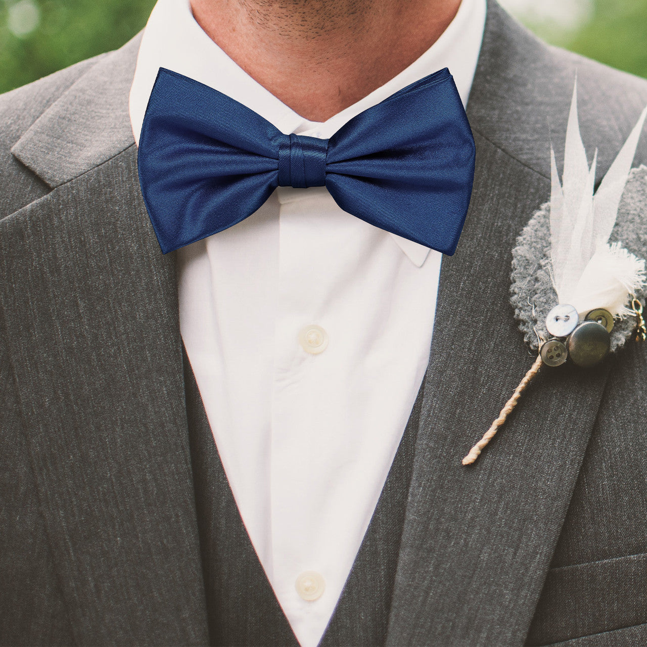 Navy Bow Tie