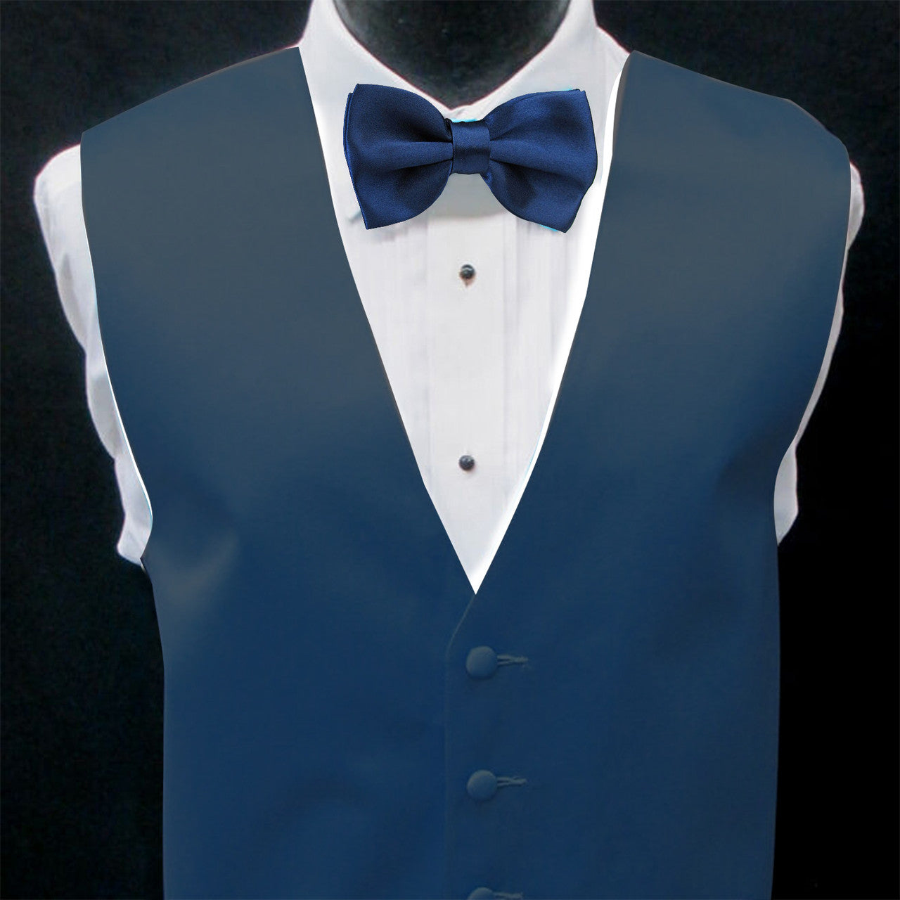 Navy Bow Tie
