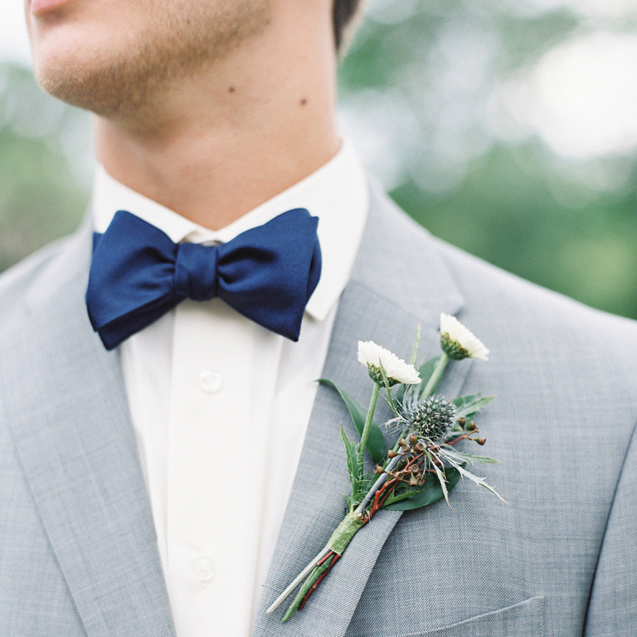Navy Bow Tie