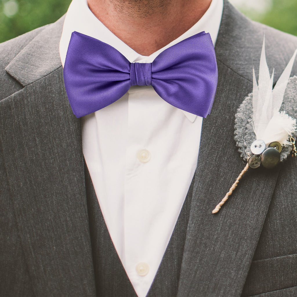 Purple Bow Tie