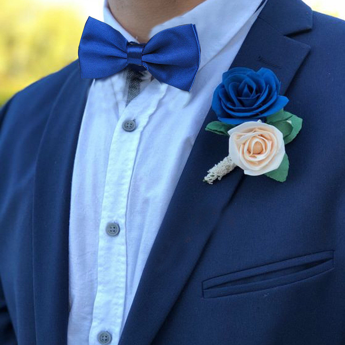 Royal Blue Bow Tie