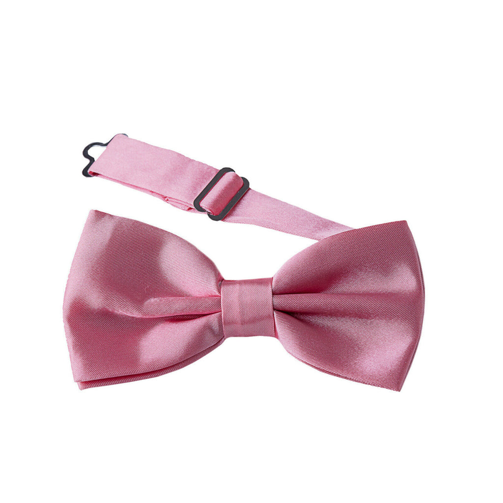 Rose Pink Bow Tie