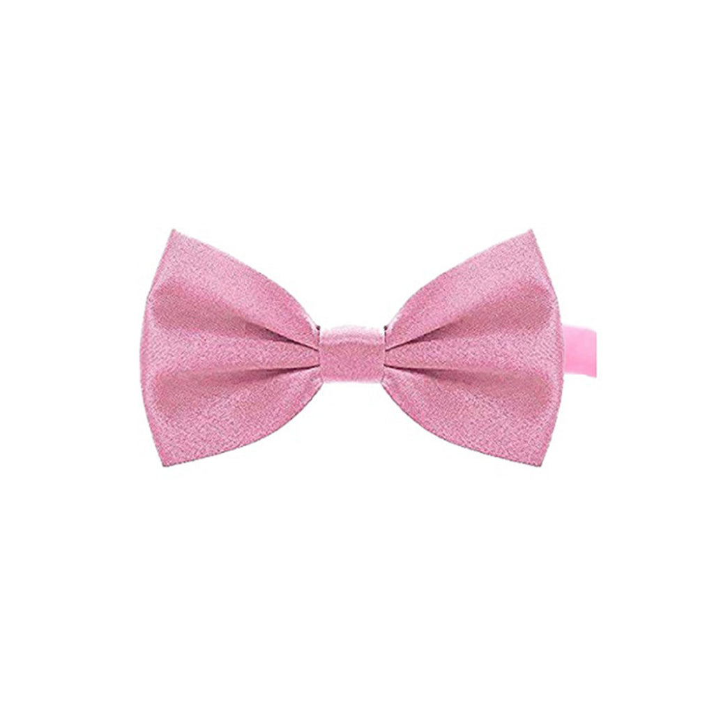 Rose Pink Bow Tie