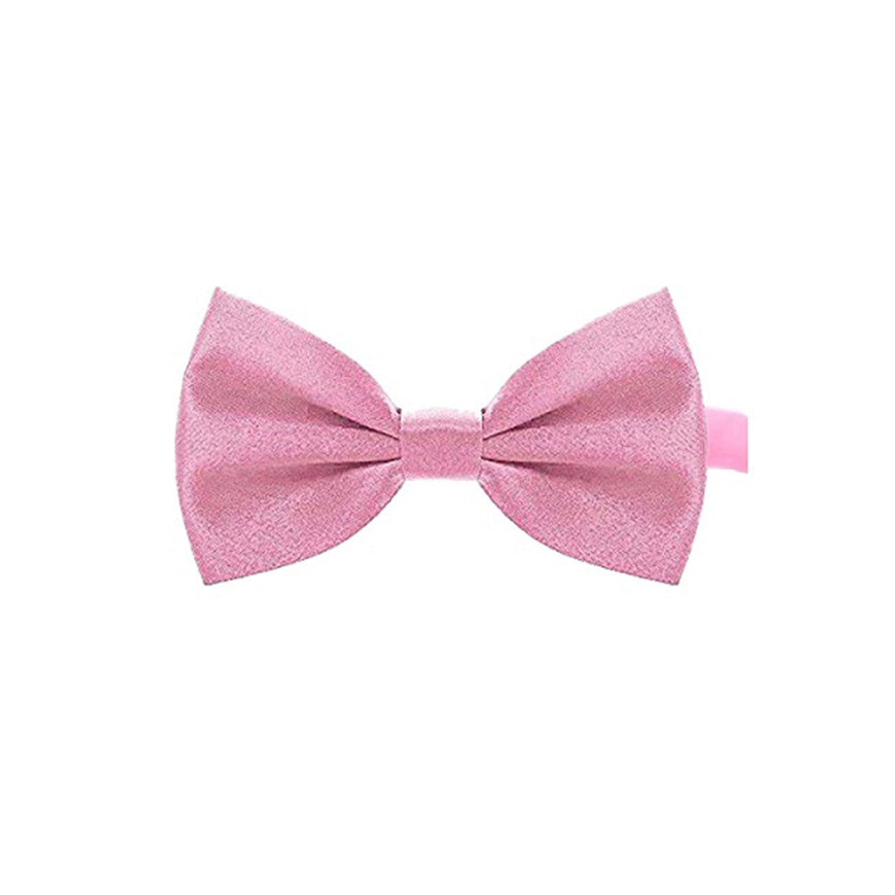 Rose Pink Bow Tie