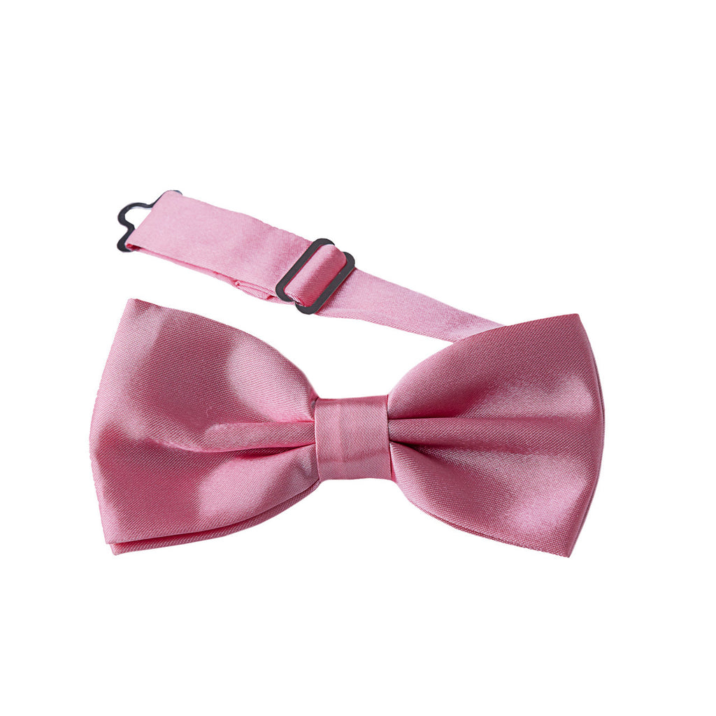 Rose Pink Bow Tie