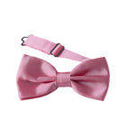 Rose Pink Bow Tie