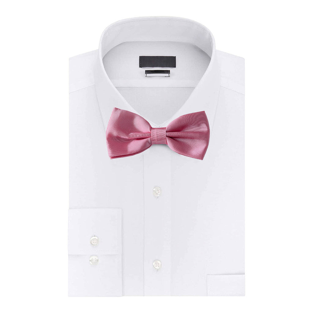 Rose Pink Bow Tie