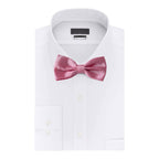 Rose Pink Bow Tie