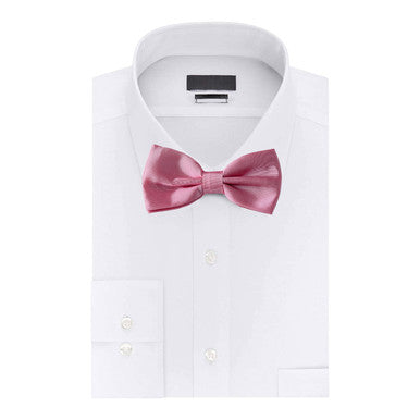 Rose Pink Bow Tie