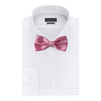 Rose Pink Bow Tie