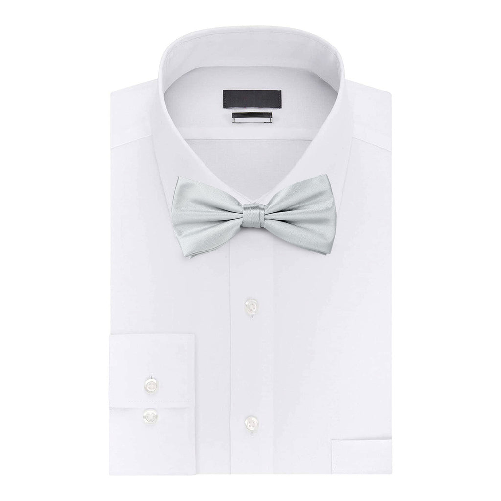 Silver Bow Tie