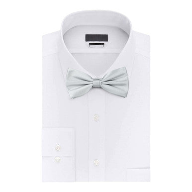 Silver Bow Tie