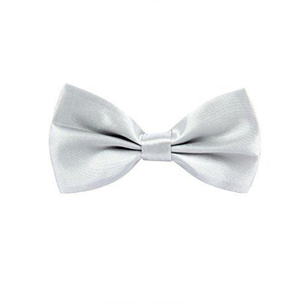 Silver Bow Tie