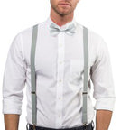 Silver Bow Tie