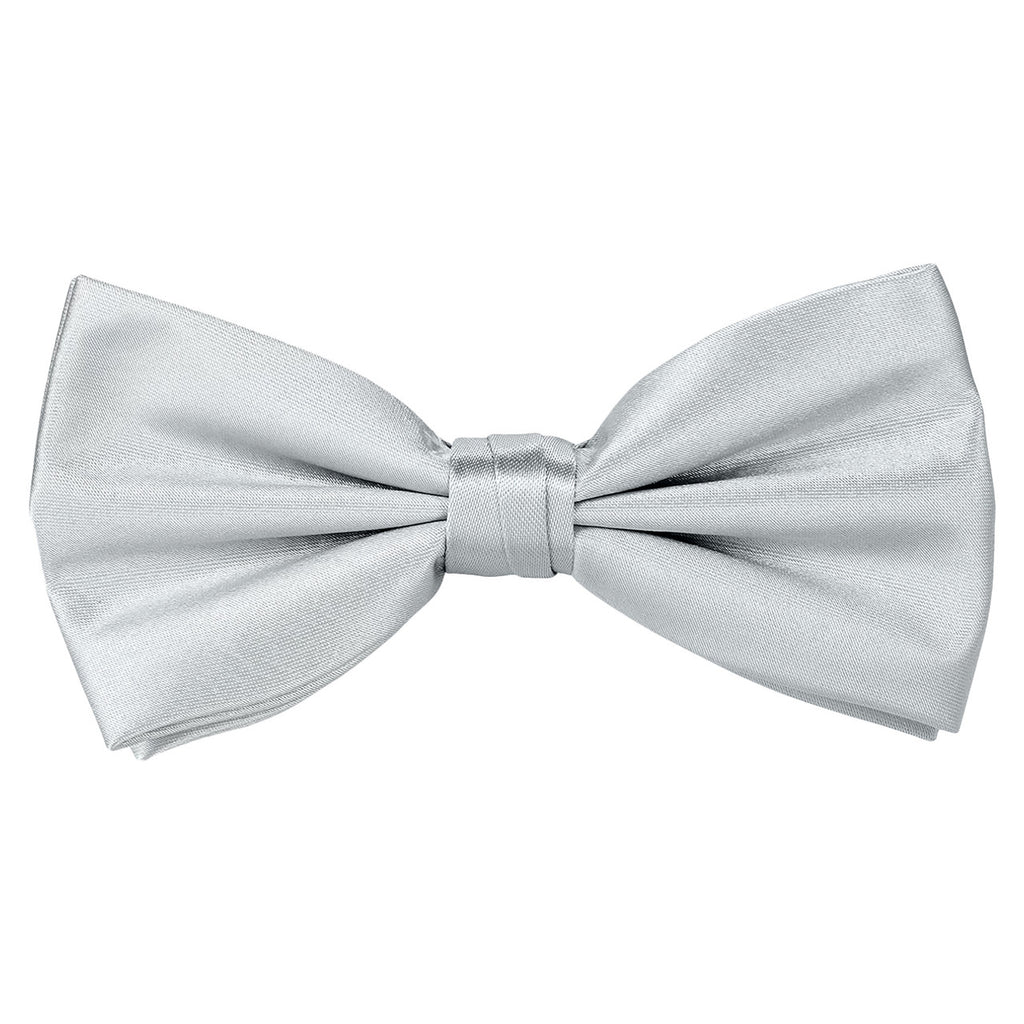 Silver Bow Tie