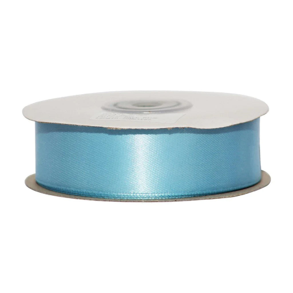 Double Sided Satin Ribbon - Baby Blue