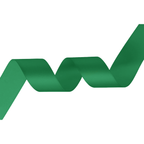 1m Double Sided Satin Ribbon - Bottle Green