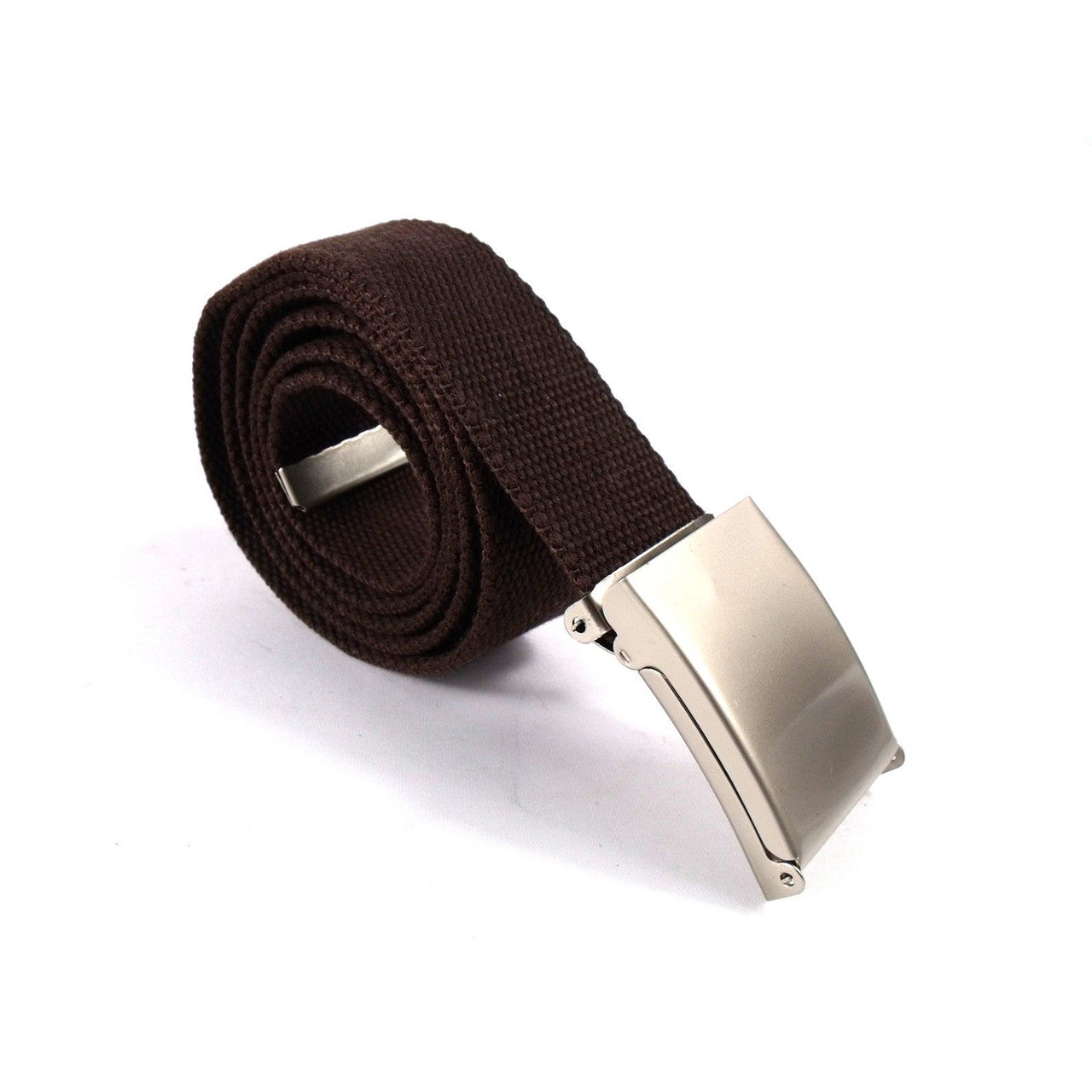 Webbing Army Belt - Brown