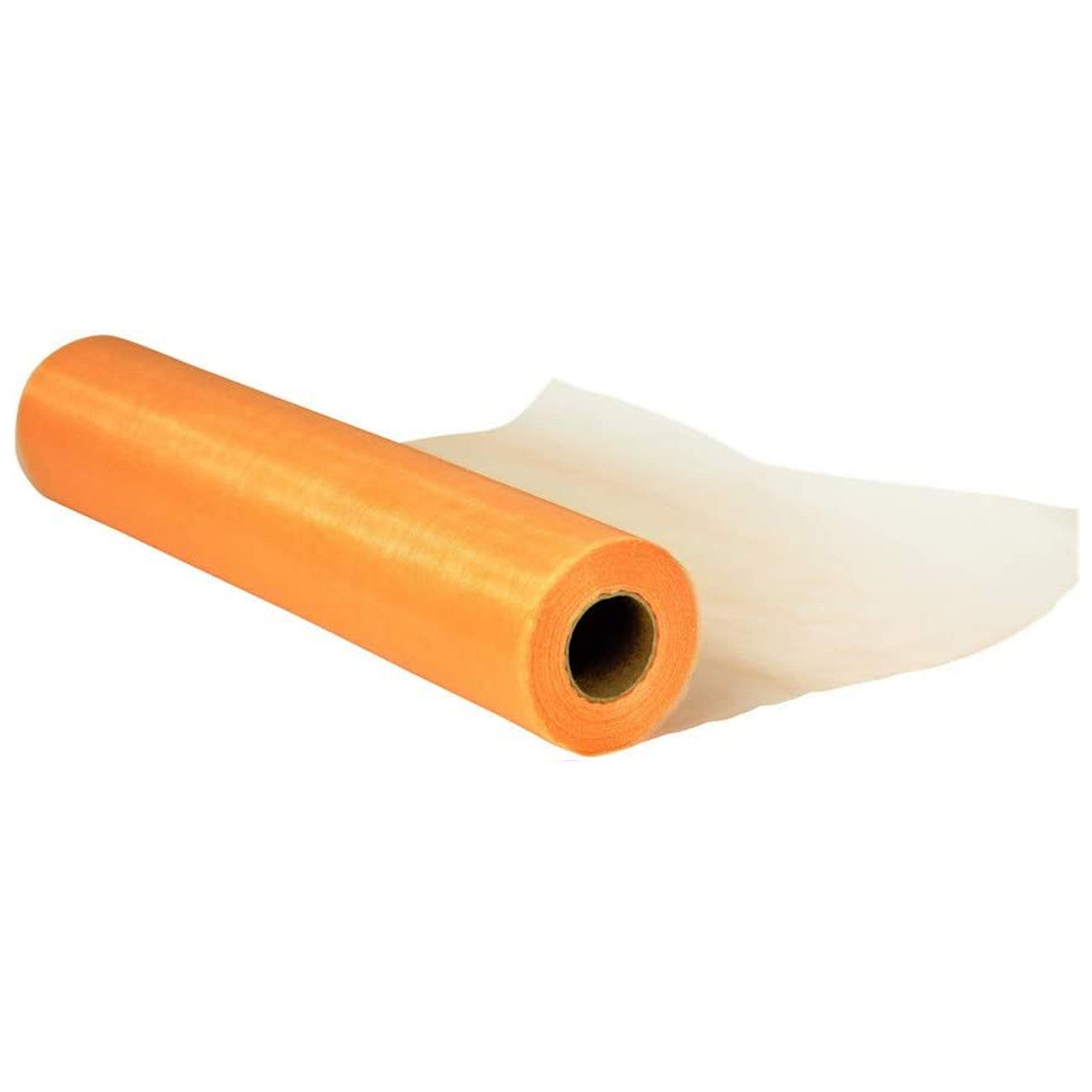 25m x 29cm Organza Sheer Roll Light - Peach