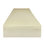33cm x 275cm Hessian Linen Table Runner - Cream
