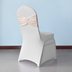 Velvet Chair Band - Blush Pink