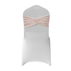Velvet Chair Band - Blush Pink