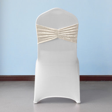 Velvet Chair Band - Champagne