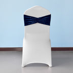 Velvet Chair Band - Navy