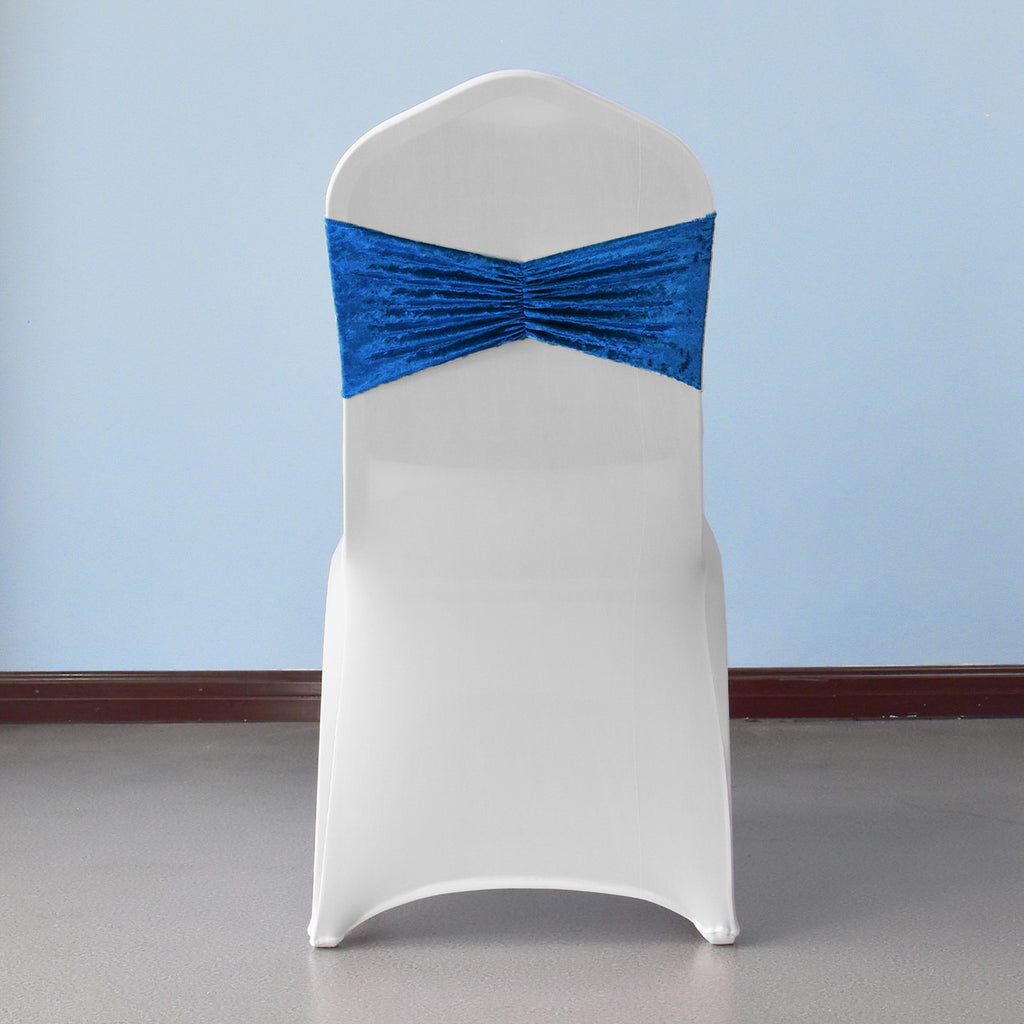 Velvet Chair Band - Royal Blue