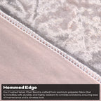 Velvet Chair Band - Rose Pink