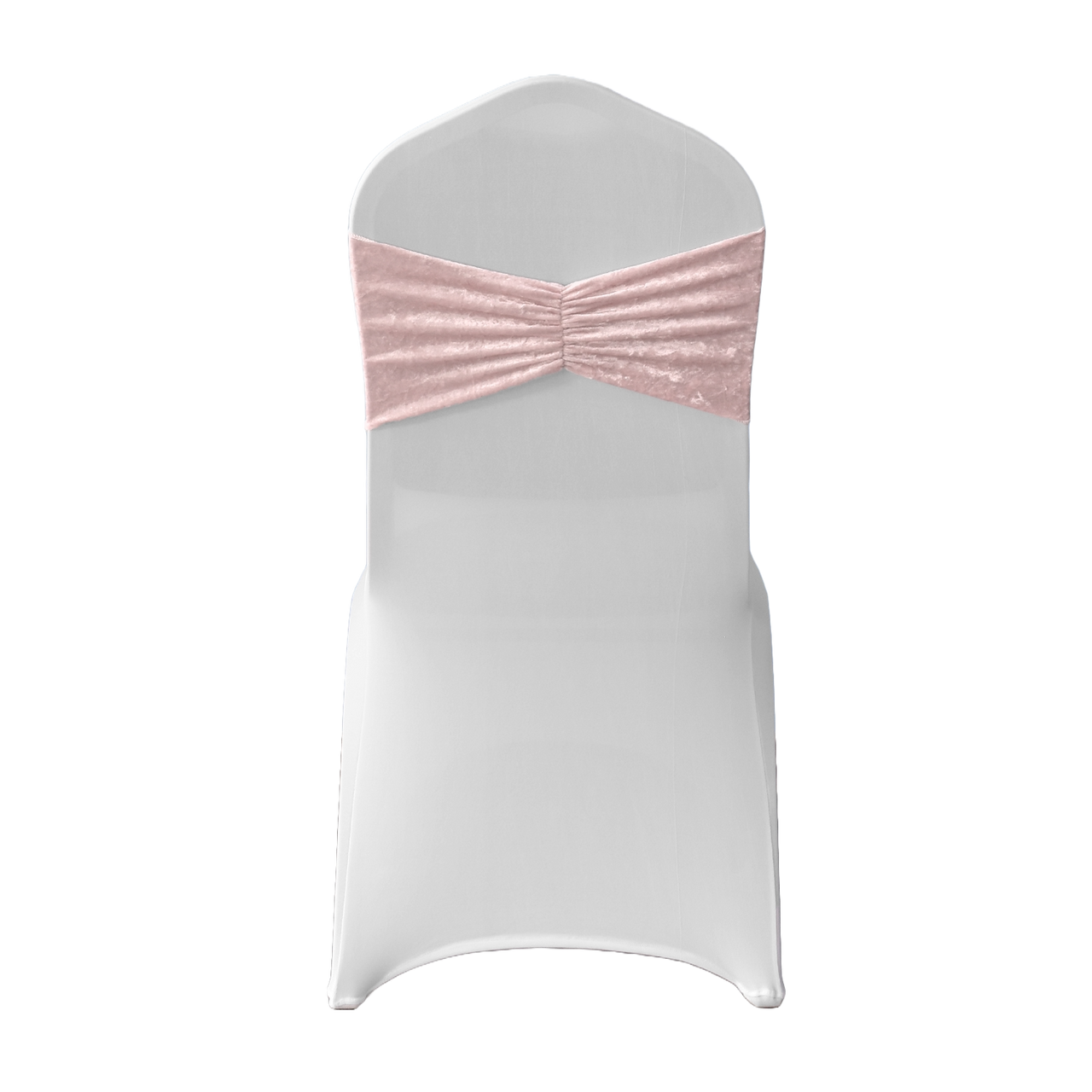 Velvet Chair Band - Rose Pink