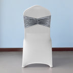 Velvet Chair Band - Silver