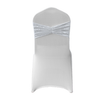 Velvet Chair Band - White