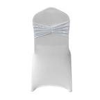 Velvet Chair Band - White