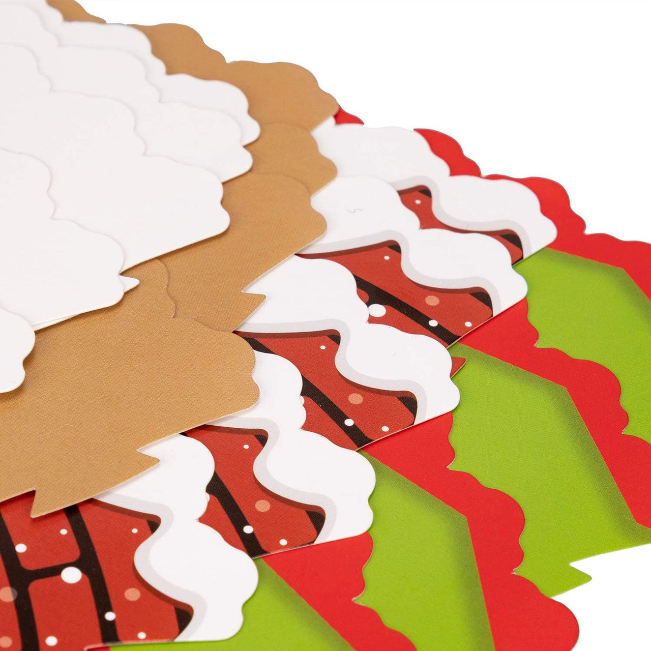 48pcs Christmas Cupcake Wrappers