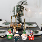 Christmas Cupcake Wrappers - 48pcs
