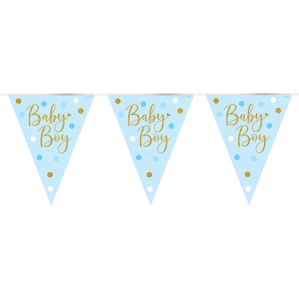 Bunting Banner Baby Boy for Baby Shower