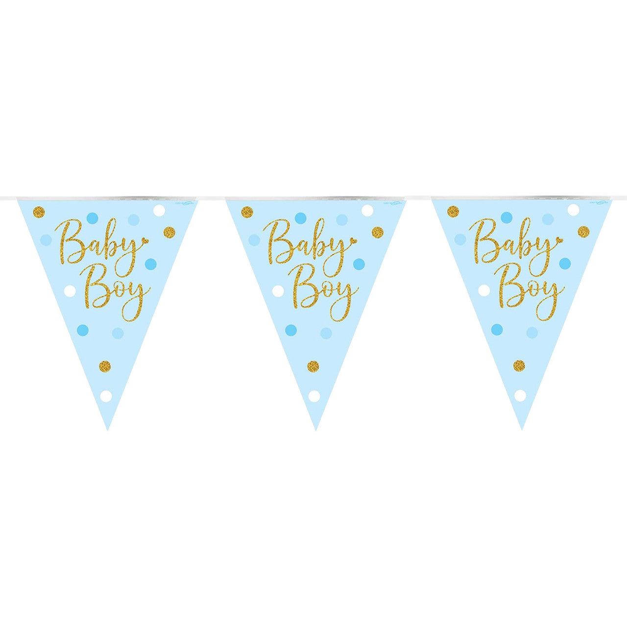 Bunting Banner Baby Boy for Baby Shower