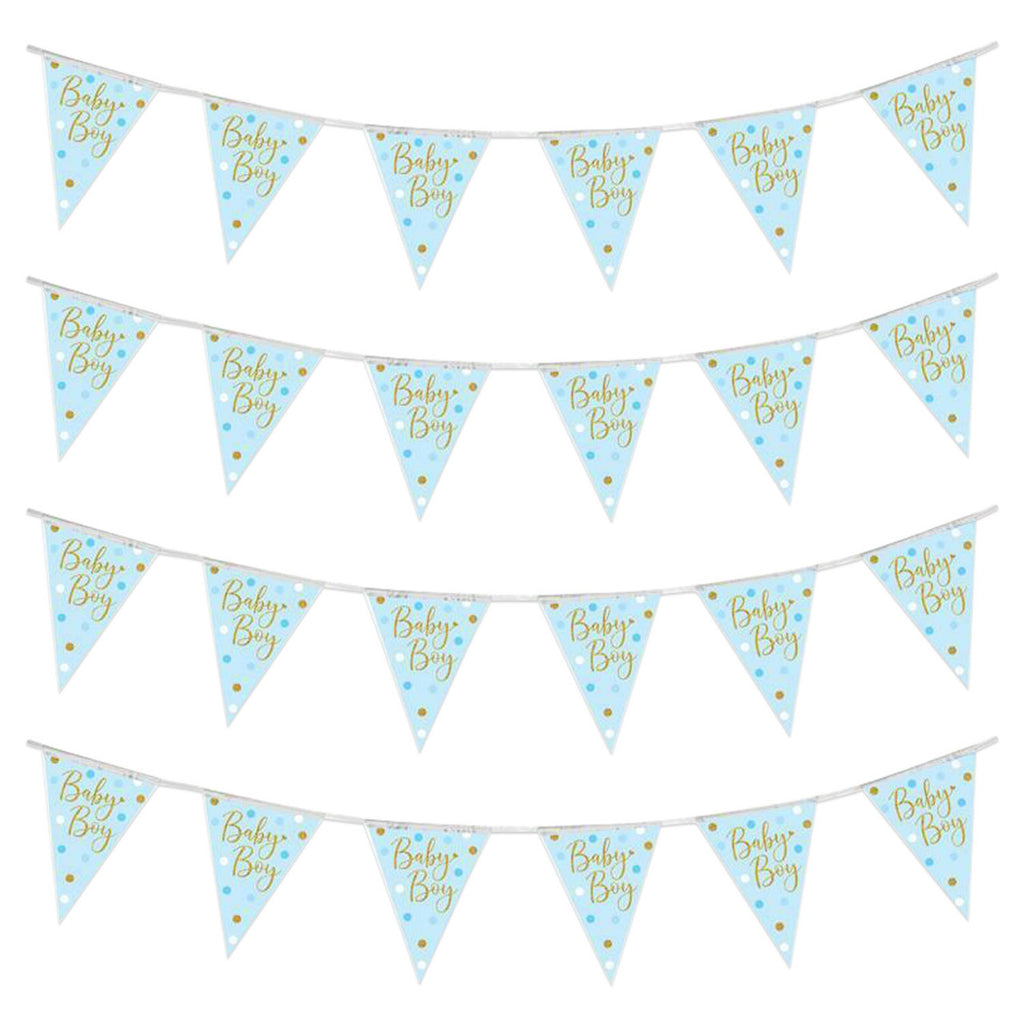 Bunting Banner Baby Boy for Baby Shower