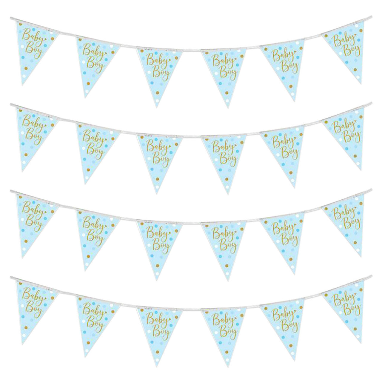 Bunting Banner Baby Boy for Baby Shower