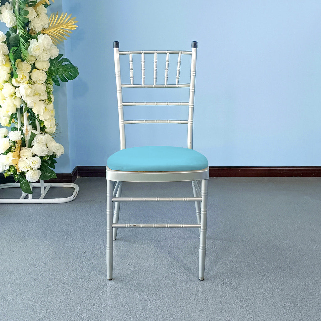 Spandex Seat Pad Cover - Baby Blue