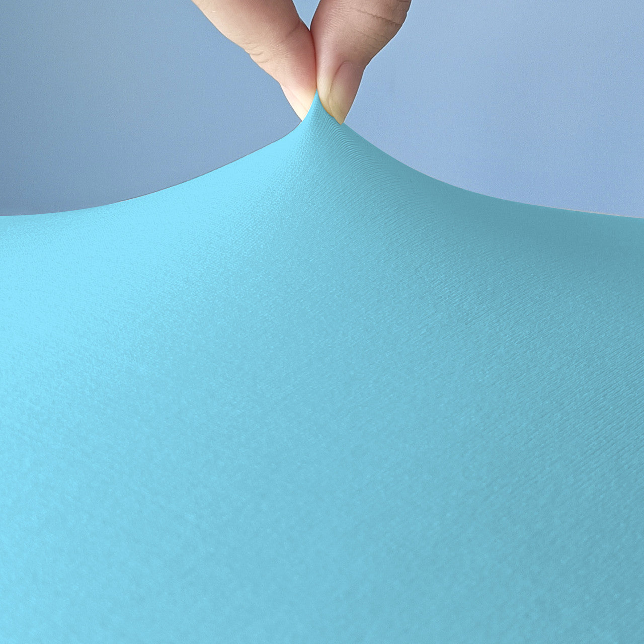 Spandex Seat Pad Cover - Baby Blue