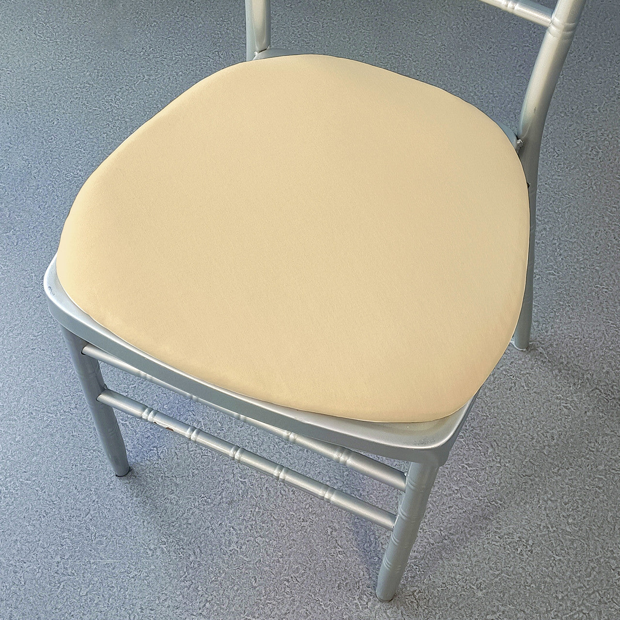 Spandex Seat Pad Cover  - Champagne